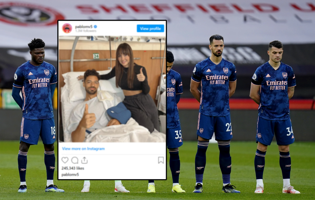 I mbijetoi sulmit me thikë, ish-futbollisti i Arsenal poston fotografinë e parë nga spitali