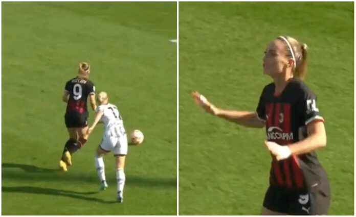 E jashtëzakonshme, Kosovare Asllani shënon dy gola për dy minuta ndaj Juventusit