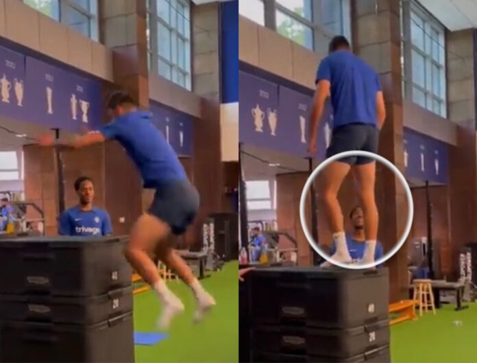 Sterling sfidon Armando Brojën, por pastaj mbetet i habitur nga veprimi i shqiptarit (Video)