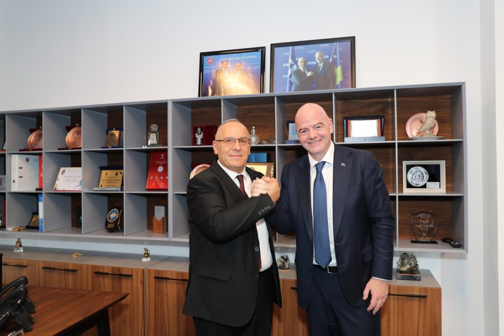 Infantino uron Agim Ademin për ditëlindje