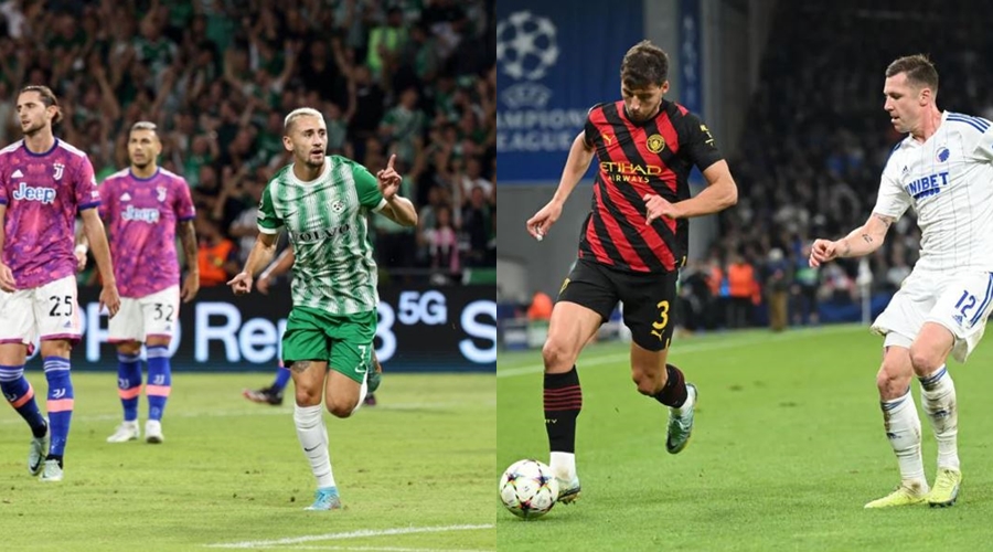 Juventusi “gjunjëzohet” nga Maccabi dhe rrezikon kalimin e grupit, City befason te Copenhagen