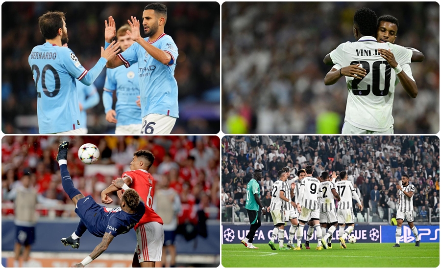 City i jep “shuplakë” Copenhagës, Real Madridi e Juventusi triumfojnë në shtëpi, PSG-ja merr vetëm barazim te Benfica
