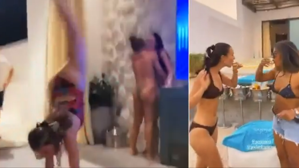 VIDEO| Kaos në kombëtare për shkak të videos, të dashurat e futbollistëve bënë skandal në Katar