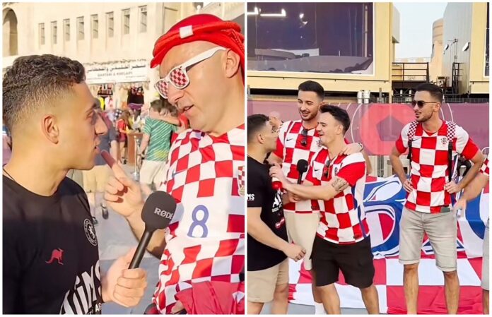 “Jam këtu me disa serb”, gazetari provokon kroatët. Shihni reagimin e tyre