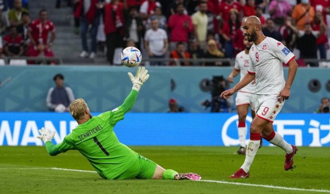 Tjetër rezultat befasues në Botëror, Danimarka barazon e Tunizinë