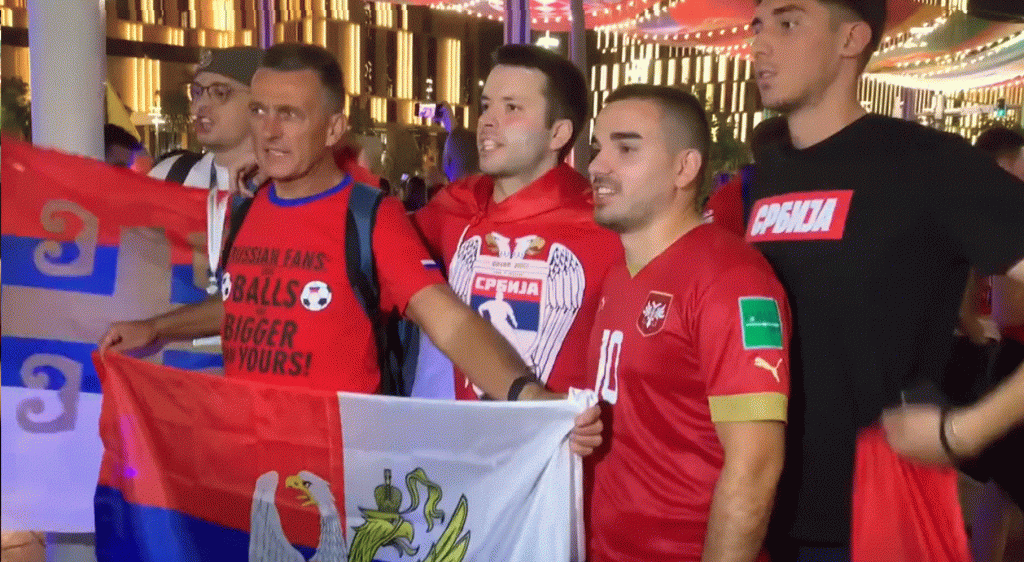 ‘Serbët dhe rusët janë vëllezër’, thirrje nacionaliste para ndeshjes me Brazilin në Kupën e Botës