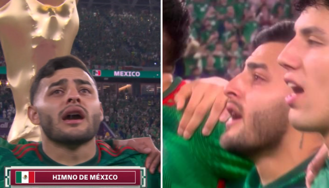 Ndjenja kur e përfaqëson shtetin| Futbollisti i Meksikës qan si fëmijë duke e kënduar himnin (video)