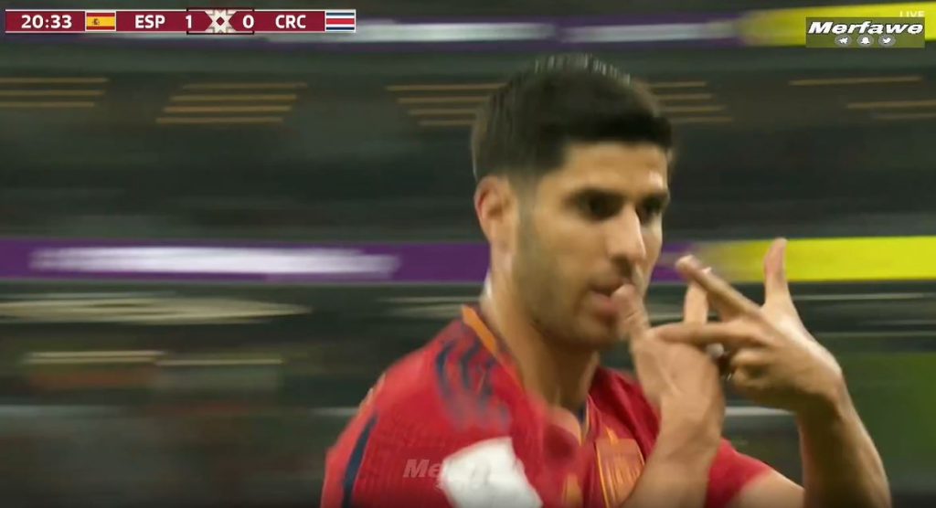 Spanja fenomenale ndaj Kosta Rikës, shënon Asensio