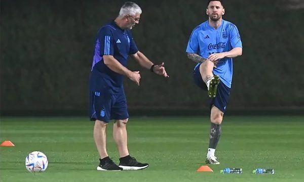 Alarm të Argjentina: Messi stërvit i vetmuar