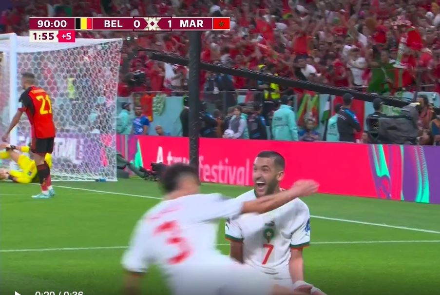 Gjunjëzohet edhe Belgjika, Maroku shënon fitore të madhe