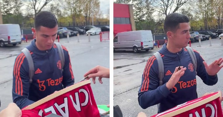 Shikoni sesi Ronaldo qetëson fansat që i kërkojnë autograf (Video)