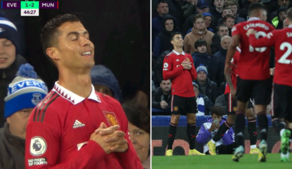 Cristiano Ronaldo fut në trend festimin e tij