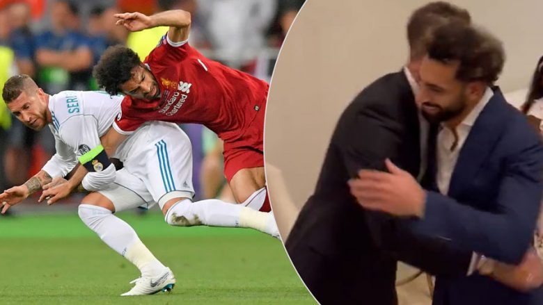 Përqafimi i Salahut me Ramosin në Dubai mund t’i ketë befasuar tifozët e Liverpoolit (video)
