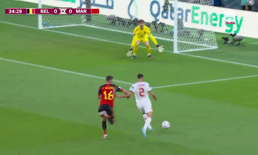 Mbyllet pjesa e parë, VAR-i shpëtoi Belgjikën