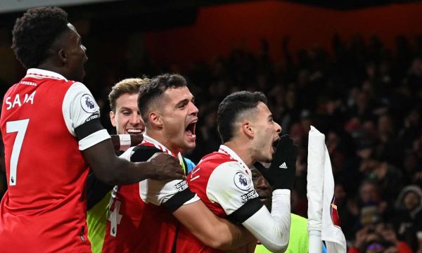 Arsenali vazhdon në krye të tabelës, Xhaka asistues në fitoren me përmbysje kundër West Hamit