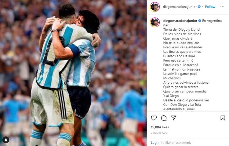 I biri i legjendës përkrah Messin me fotografi të veçantë