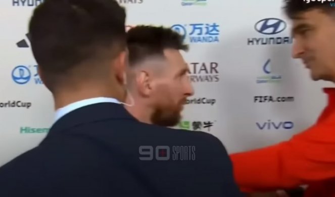 Trajneri i Kroacisë befason të gjithë, ndërprenë intervistën e Messit dhe e uron për lojën