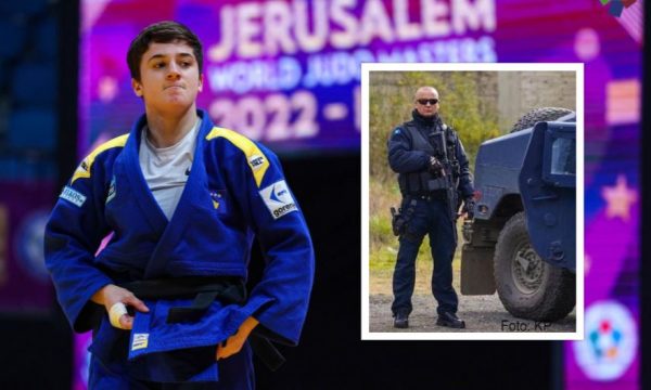 Babë e bijë në shërbim të Kosovës: Vajza fiton medalje në Izrael, babai e ruan rendin qe dy javë në veriun e tensionuar