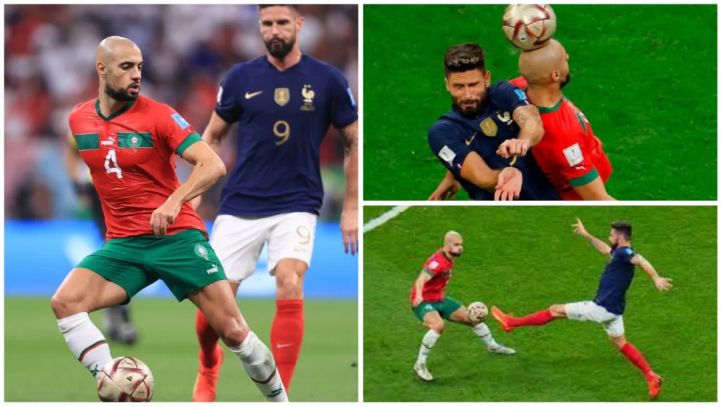 “Boll më erdhë nga pas”, Amrabat zbulon bisedën në fushë me Giroud!
