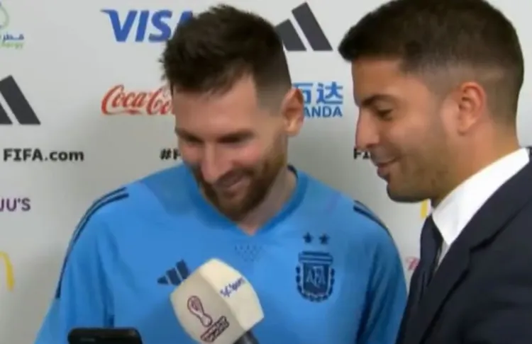 Messi emocionohet kur e sheh festën e familjes së tij pas golit kundër Australisë (video)