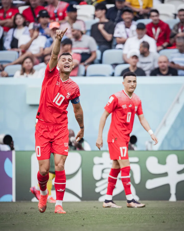 Sytë te Xhaka dhe Shaqiri për ndeshjen që pritet me interesim të madh