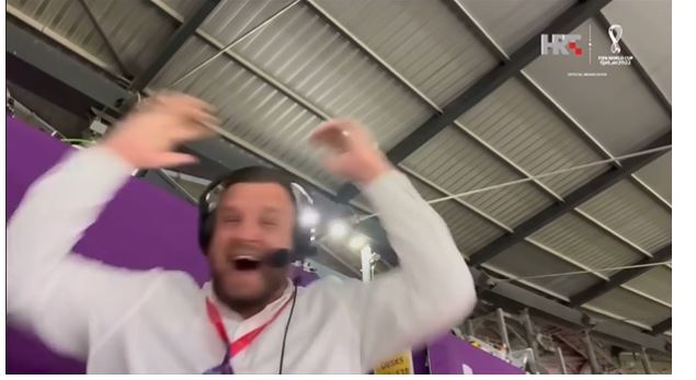 Puna më e vështirë në botë ishte ajo e komentatorit kroat, nuk mund ta mbante dot veten kur vendi i tij eliminoi Brazilin (VIDEO)