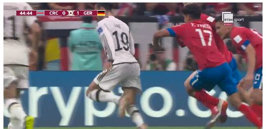 Shokohet Gjermania, Kosta Rika ka barazuar rezultatin, tash rrezikohet edhe Spanja