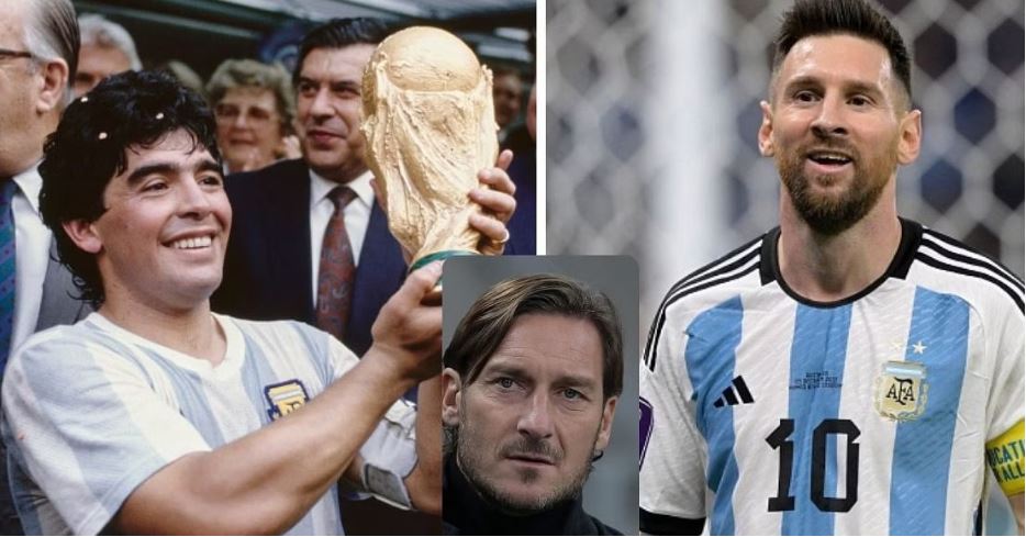 Messi apo Maradona? Kë zgjedh Francesco Totti