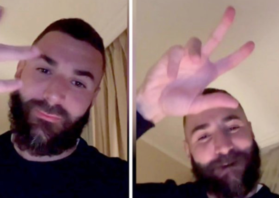 Gjesti enigmatik i Benzemës me tre gishta: një mesazh inkurajimi për Francën?