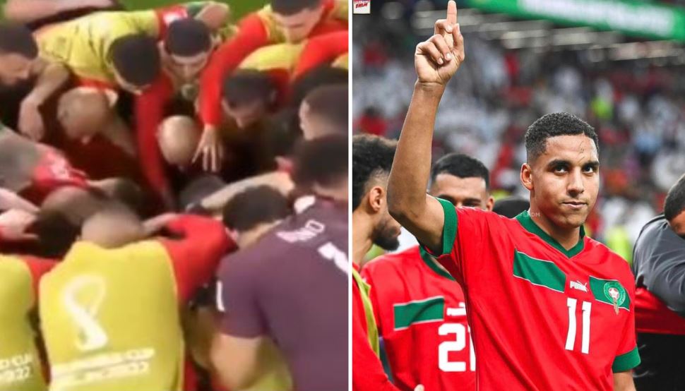 Të gjithë lojtarët e Marokut thanë një lutje nga Kur’ani para goditjes së penalltive