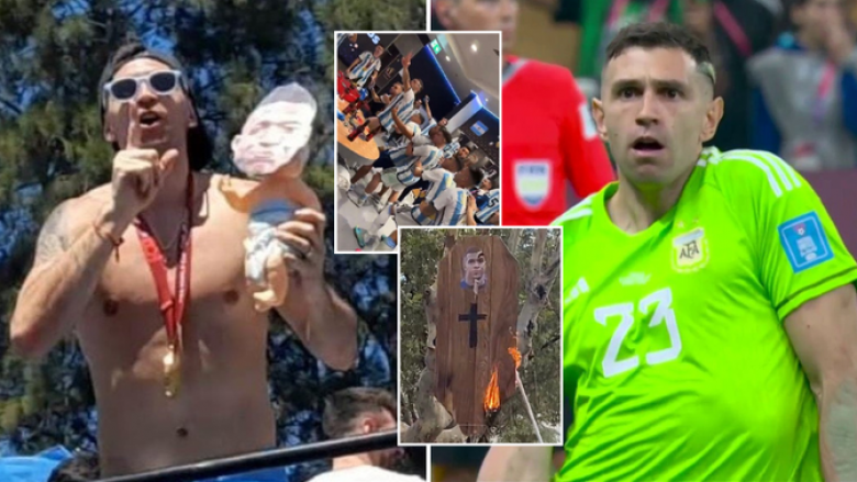 Federata Franceze ka bërë një ankesë zyrtare për talljet e vazhdueshme të Emy Martinez ndaj Mbappes