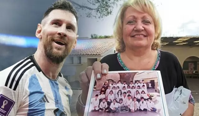Mësuesja e parë i shkruan Messit në prag të finales së Botërorit: Para se të iki nga kjo jetë dua të të përqafoj