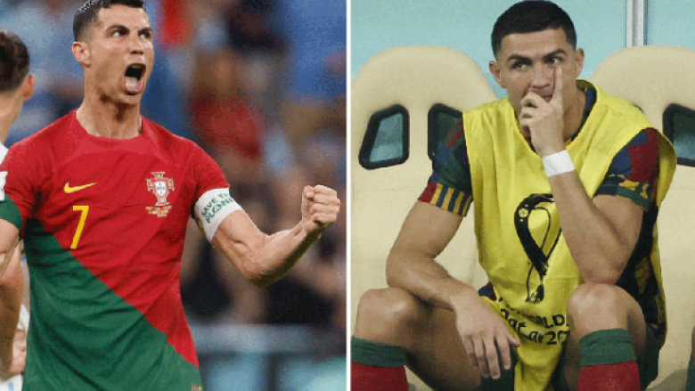 Vjen reagimi i Ronaldos, pasi u la në stol për ndeshjen me Zvicrën