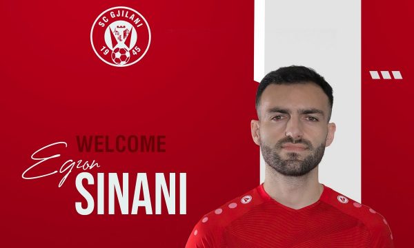 SC Gjilani transferon Egzon Sinanin nga Ballkani