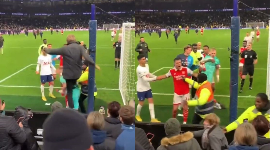 Dalin video të reja: Xhaka i vërsulet i pari tifozit që sulmoi portierin