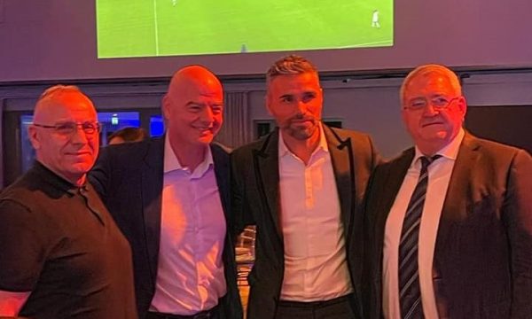 Valon Behrami në takim të përbashkët me krerët e FIFA-s, FFK-së dhe FSHF-së