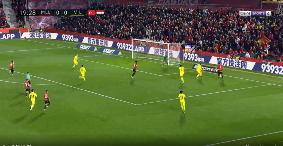 Vedat Muriqi spektakolar, jep super-asist për golin e Mallorcas