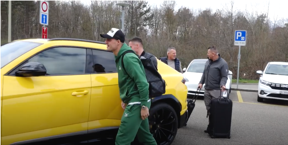 Xhaka me makinë superluksoze shkon në grumbullimin e Zvicrës