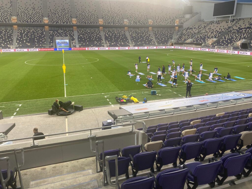 Kosova po e zhvillon stërvitjen e fundit para ndeshjes së nesërme