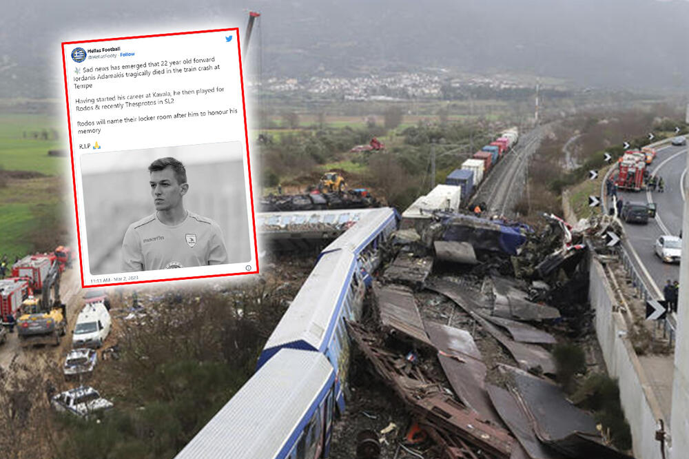 E dhimbshme, futbollisti i talentur e humbi jetën dje në aksidentin tragjik të trenave në Greqi