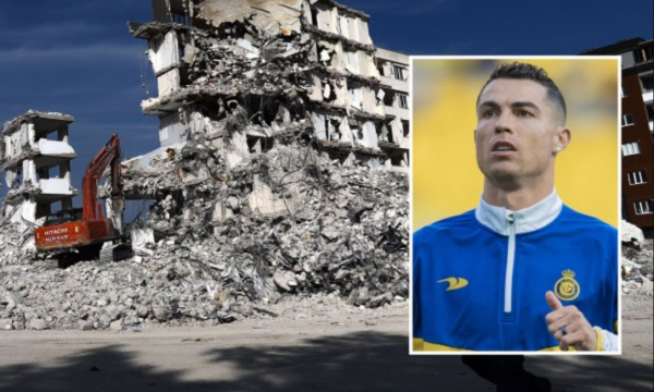 Ronaldo dërgon ndihma humanitare në Turqi dhe Siri
