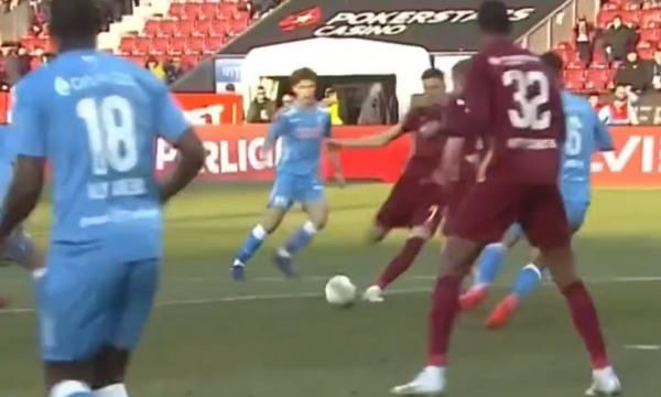 Ermal Krasniqi në super formë, shënon sërish për Clujin (Video)