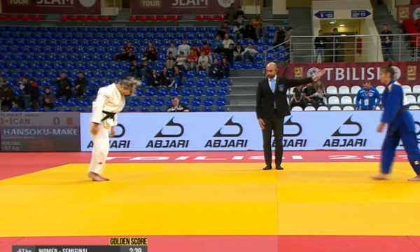 Nora Gjakova e prek finalen, për medaljen e artë do të ndeshet me xhudisten nga Serbia