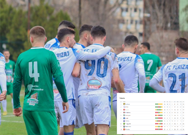 Pas ndeshjeve të sotme tabela me ndryshime të mëdha