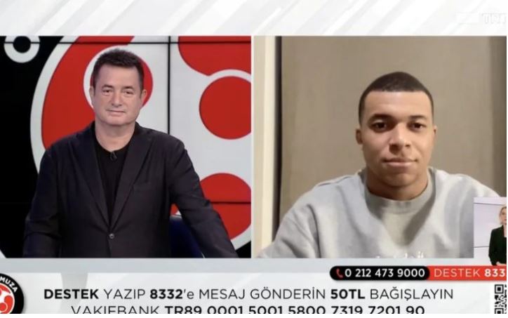 Befason Mbappe, paraqitet live në emisionin dedikuar ndihmave për të prekurit nga tërmeti në Turqi