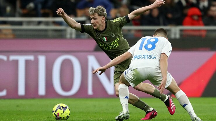 Empoli ndal në barazim Milanin