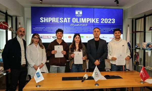 32 shpresa olimpike përfitojnë bursa nga Komiteti Olimpik