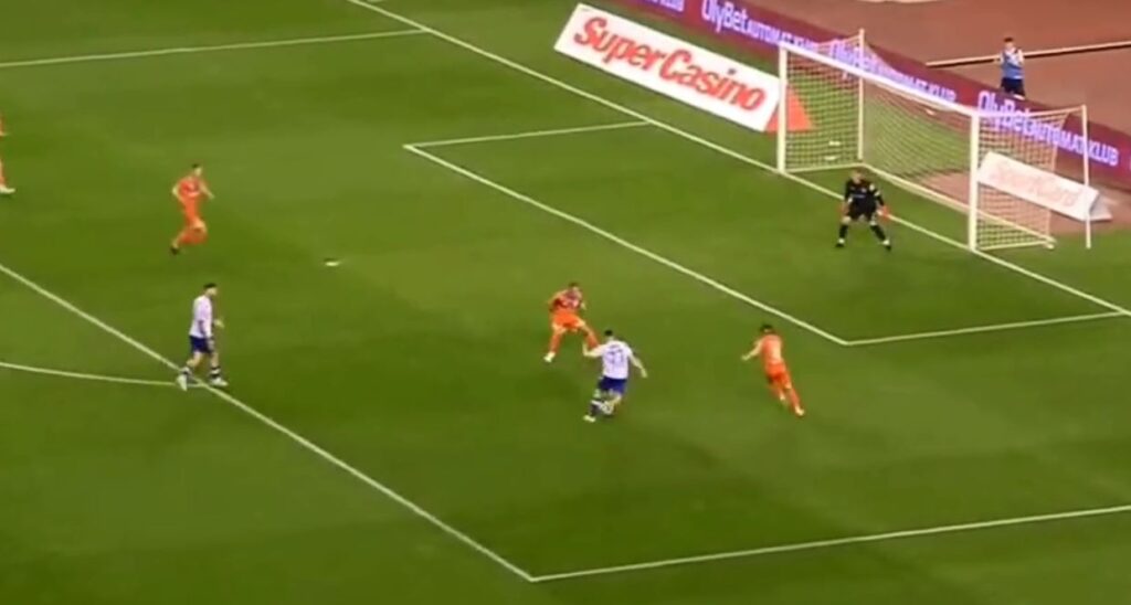 Sahiti e ‘kopjon’ Quaresman, realizon super gol me Hajduk Splitin