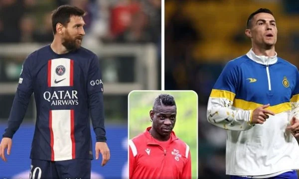 Balotelli: Messi e Ronaldo kanë fituar aq shumë Topa të Artë pasi unë luajta me vetëm 20% të kapacitetit