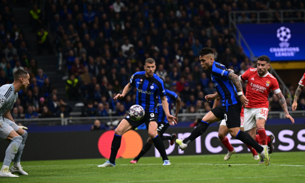 Interi barazon në shtëpi ndaj Benficas, por kualifikohet në gjysmëfinale